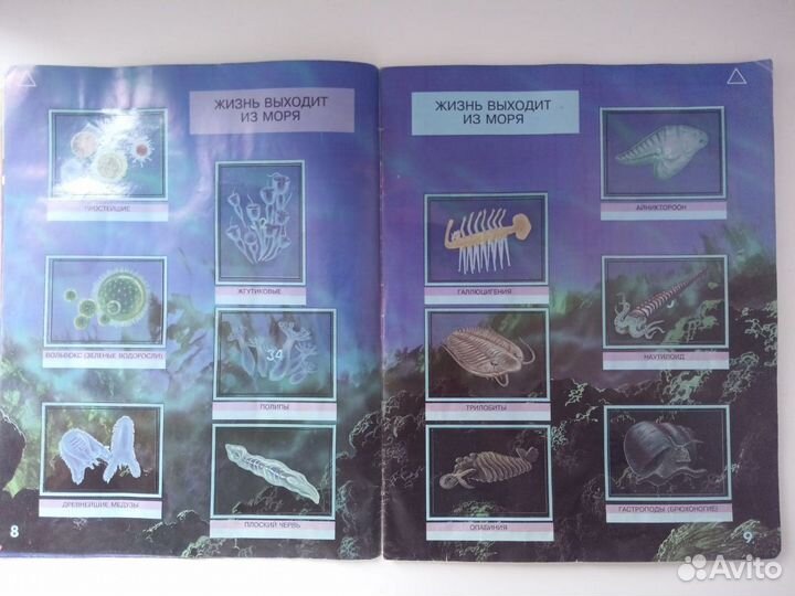 Коллекционный альбом Динозавры Diamond раритет 90х