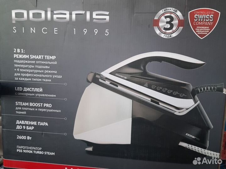 Парогенератор polaris новый