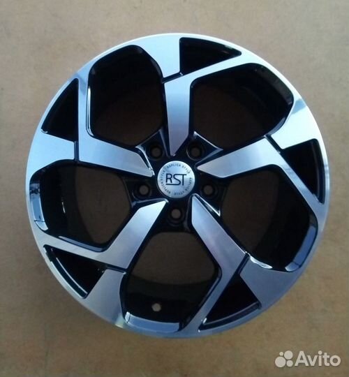 Диски литые RST R067 R17 B сверловка 5*114,3 новые