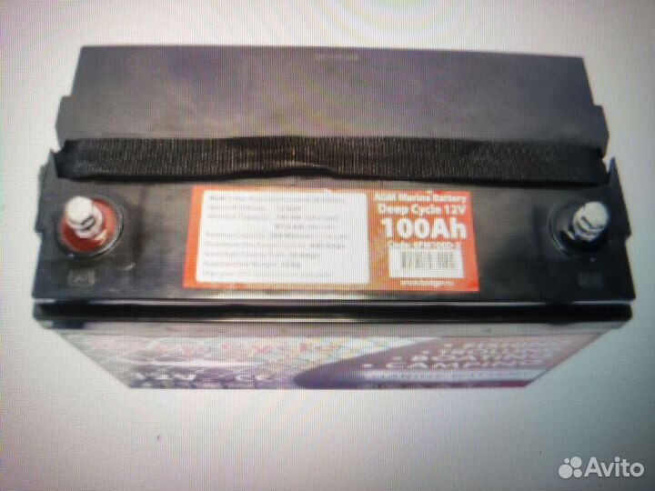 Аккумулятор Marine Deep Cycle GEL 75-100Ah 12V