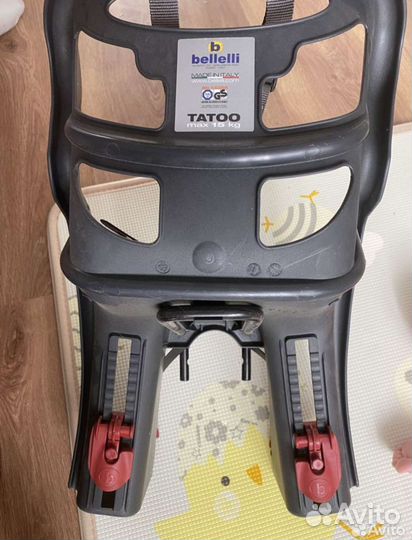 Детское велокресло переднее