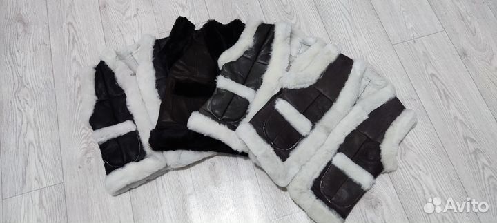 Жилет из овчины