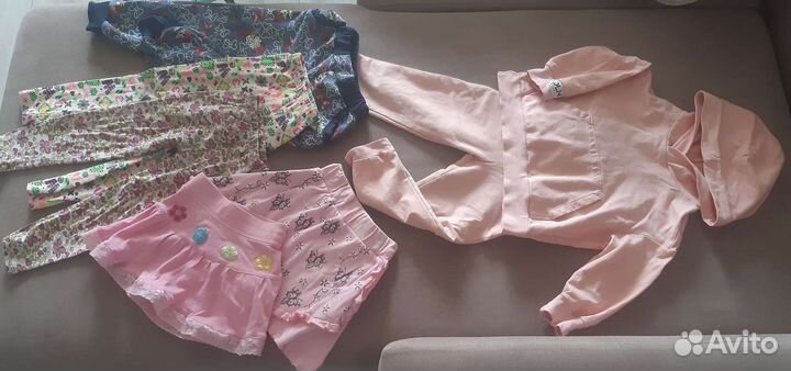 Детские вещи пакетом для девочек на 3-4 года