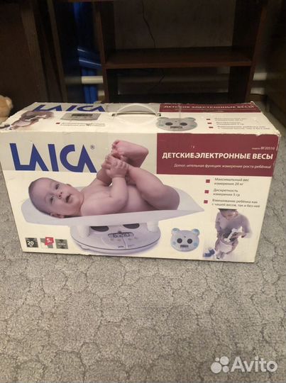 Детские электронные весы laica