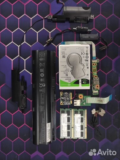 HP pavilion DV6 разбор