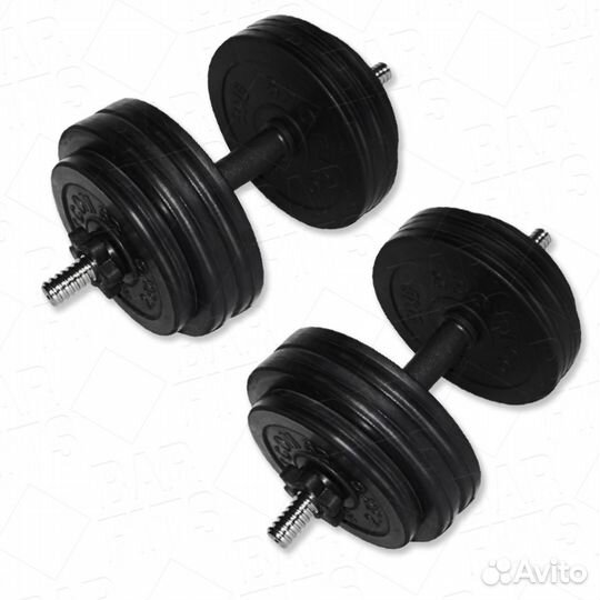 Гантели разборные barfits Sportcom D26 26.5кг - 2