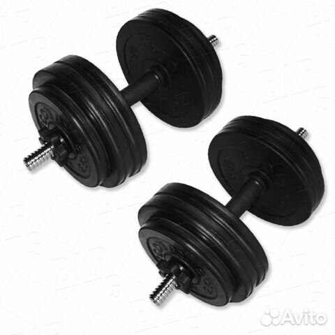 Гантели разборные barfits Sportcom D26 26.5кг - 2