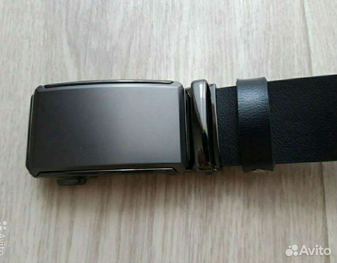 Мужской кожаный ремень 100