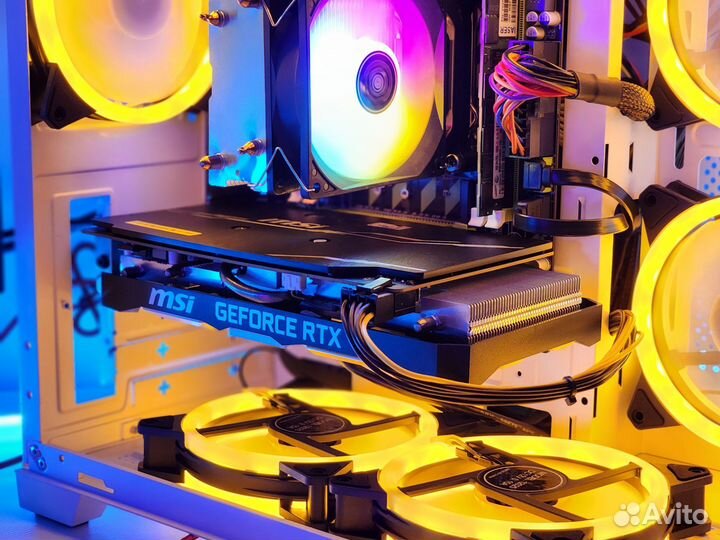 Мощный игровой пк + Гарантия / RTX