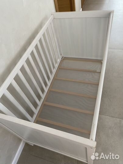 Детская кроватка IKEA сундвик