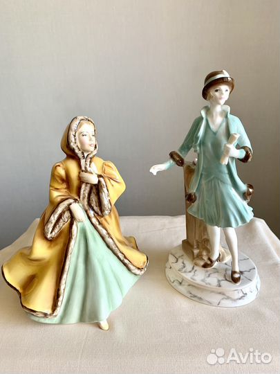 Royal Doulton фарфор фигурки Ninette, Rachel,Lorna