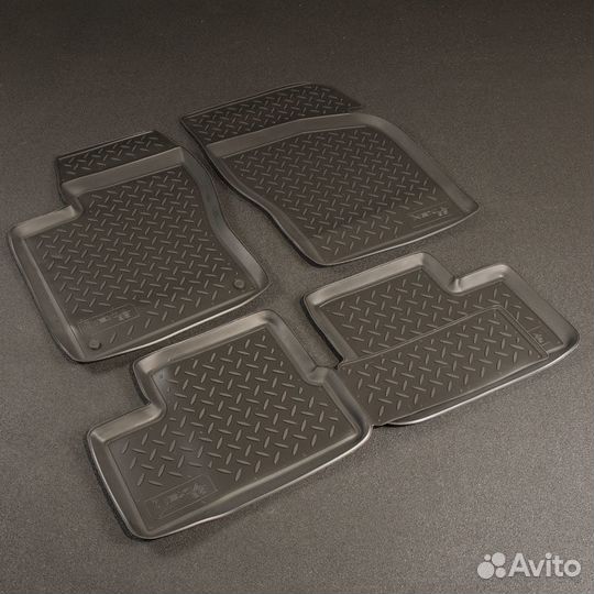 Коврики салона резиновые Nexia Нексия