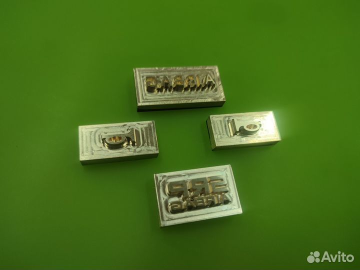 Клише для тиснения по коже