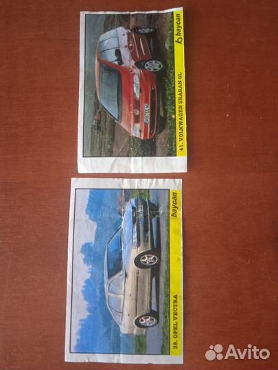 Вкладыши редкие бомбибом жвачка