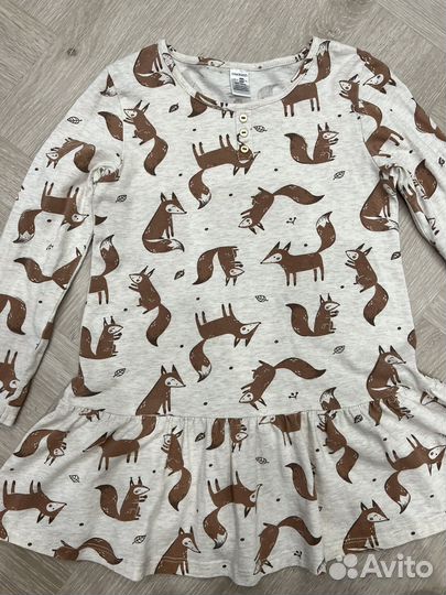 Пакет фирменных вещей для девочки 110 116