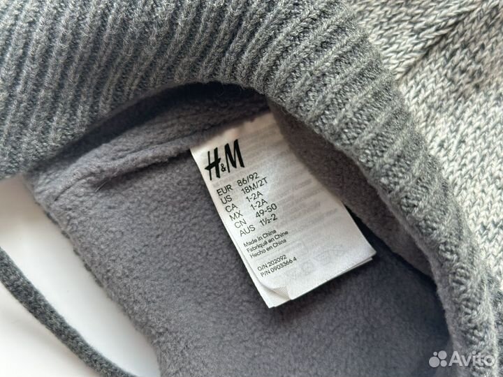 Новая шапка H&M 80 86