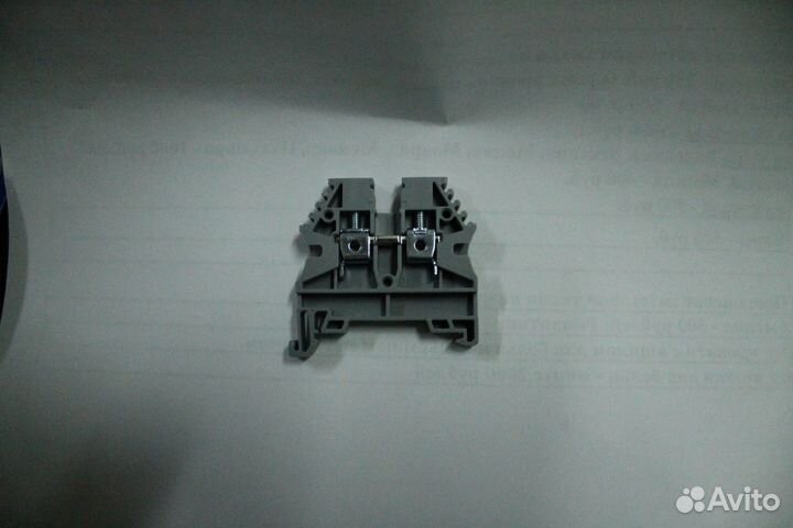 AVK 4 (RP) Клеммник на DIN-рейку 4мм (серый) Klem