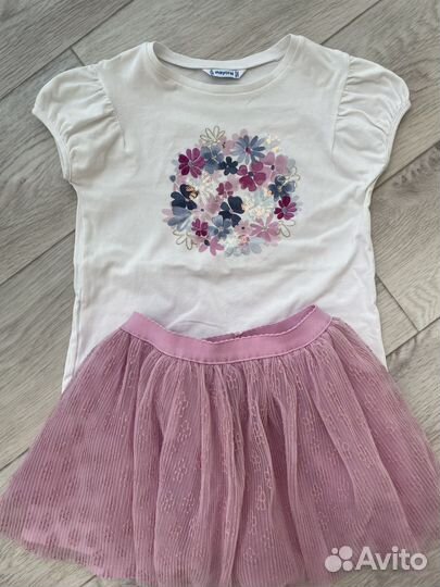 Много вещей пакетом 5 лет 110/116 для девочки