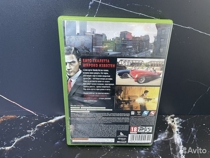 Mafia 2 Xbox Полное издание с картой