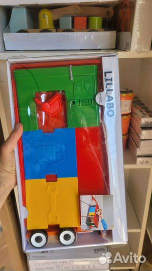 Лиллабу гараж железная дорога IKEA мост