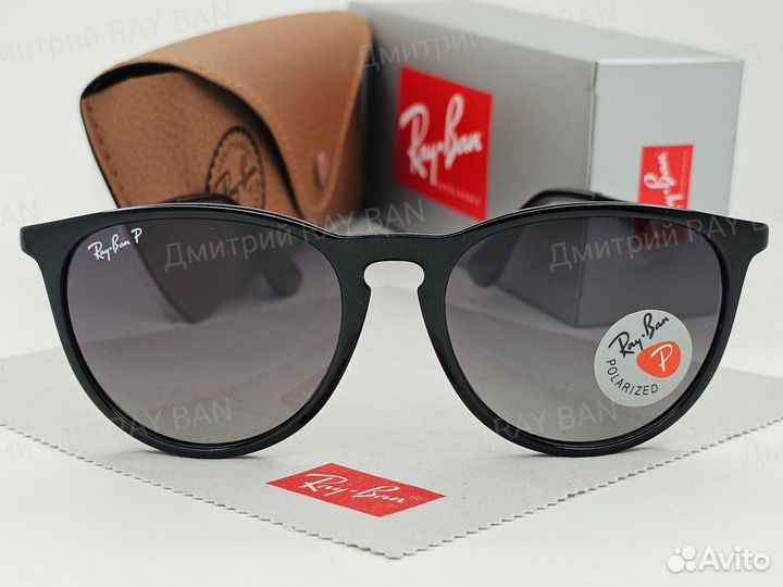 Очки Ray Ban Erika 4171 Polarized Серый Градиент