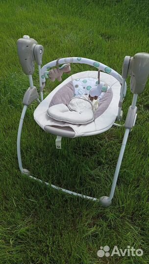 Электро-качели для новорожденных Capella с музыкой
