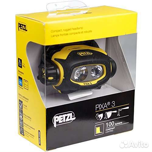 Налобный фонарь petzl pixa 3