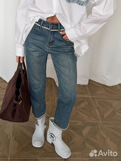 Рубашка женская chanel джинсы