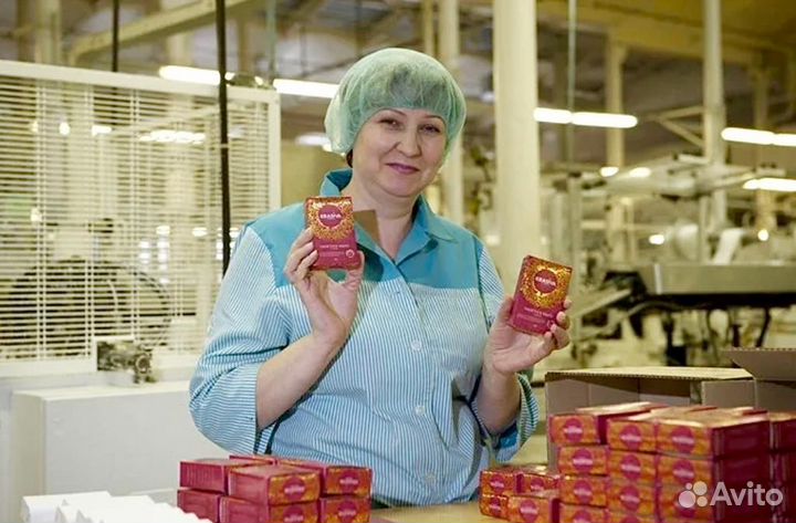 Вахта в Москве - Фасовщица (к) на производство чая