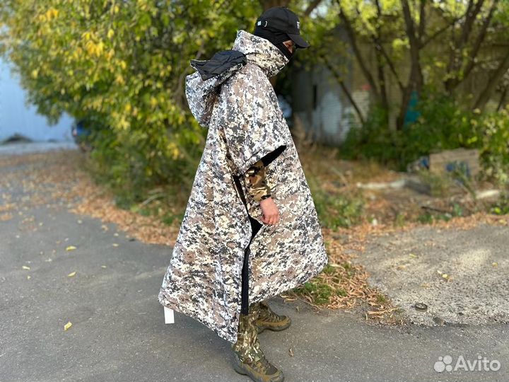 Пончо утепленное фольга Акупат