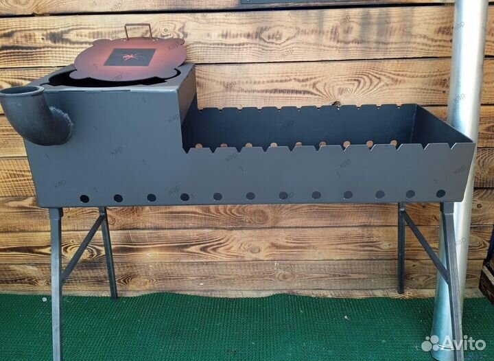 Мангал с подказанником