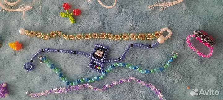 Украшения из бисера ручной работы