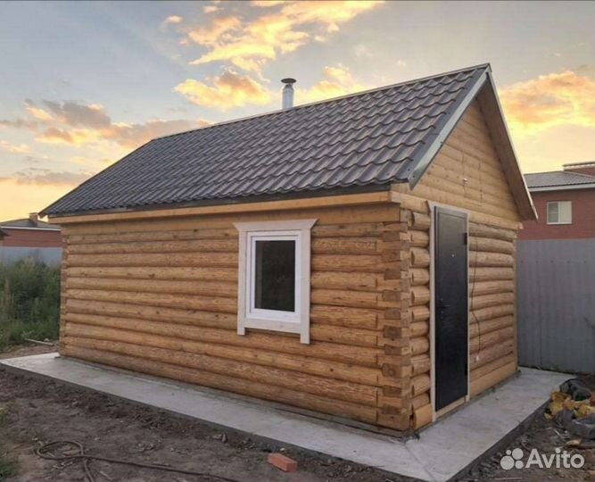 Баня из сруба