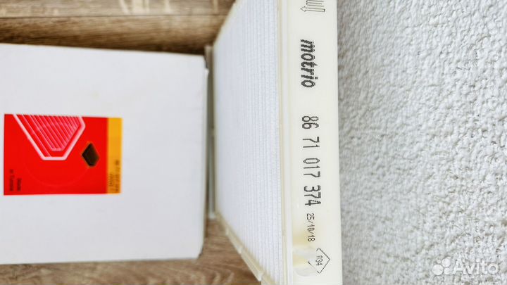 Салонный фильтр megane 2 motrio 8671017374