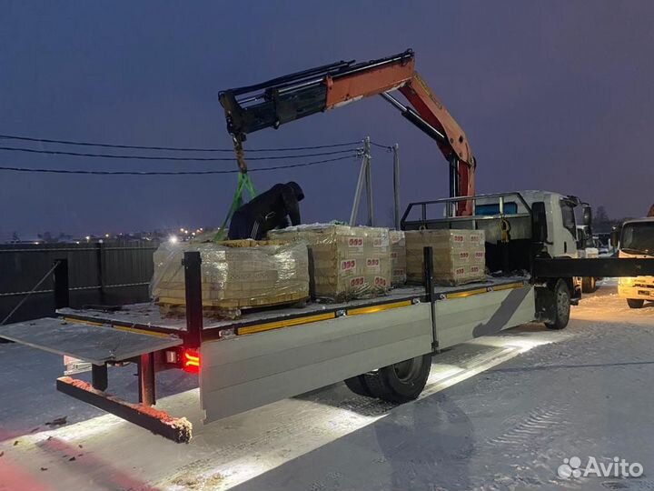 Услуги манипулятора, Аренда манипулятора 5-10 тонн