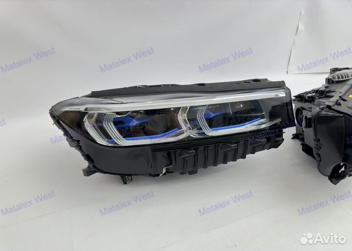 Фары BMW G11 laser, оригинал Б/У, на рестайлинг