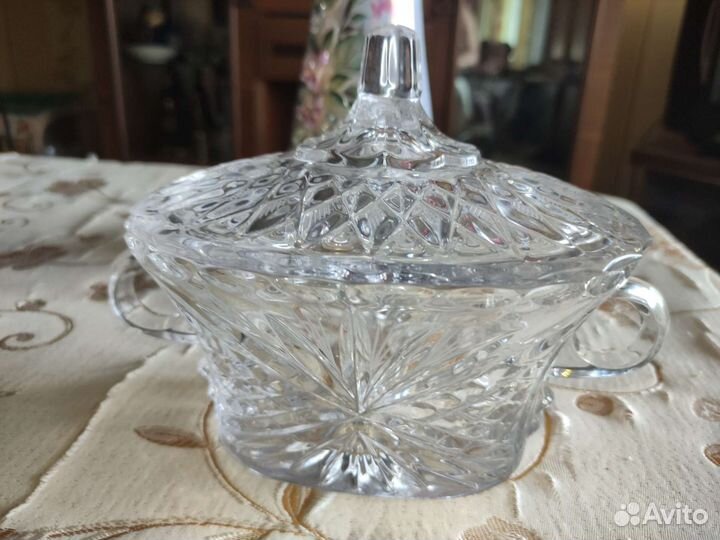 Ваза для конфет Варвара гхз СССР (сзр)