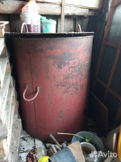 Бочка металлическая