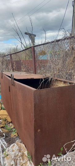 Емкость для воды металлическая