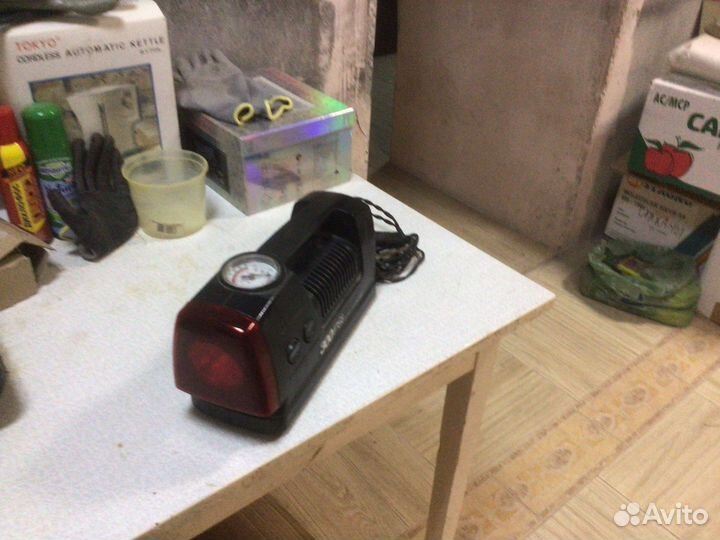 Насос автомобильный компрессор
