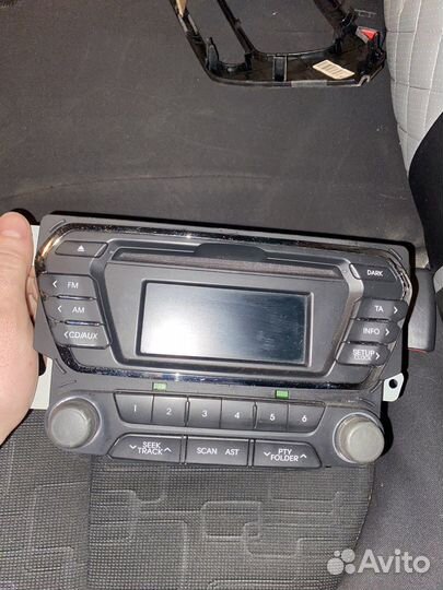 Магнитола на kia rio 3
