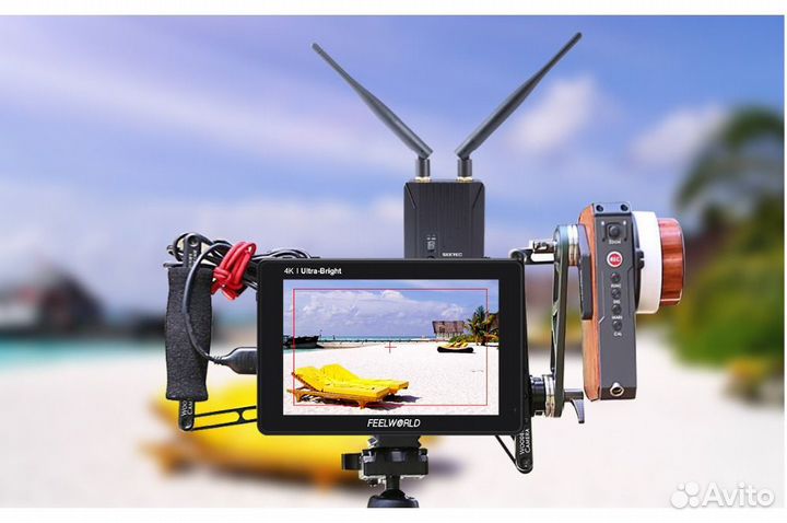 Накамерный монитор Feelworld LUT7 3D LUT 2200nits+