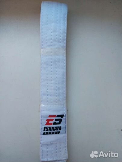 Пояс для карате белый новый