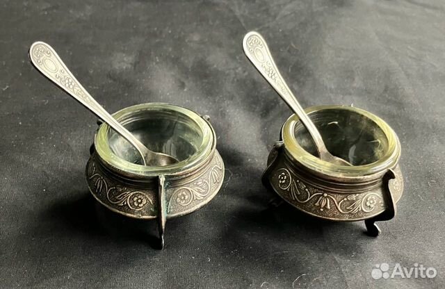 Солонка мельхиор СССР