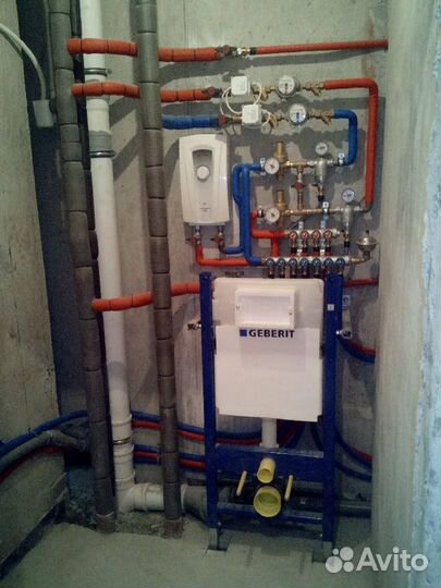 Монтаж водонагревателя. Частный сантехник