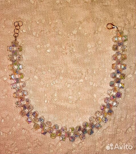 Колье ожерелье ручной работы