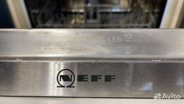 Встраиваемая посудомоечная машина Neff 60 см объявление продам