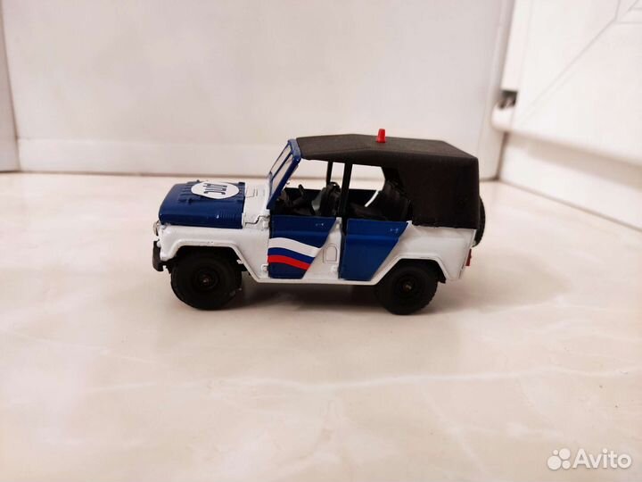 УАЗ дпс с коробкой