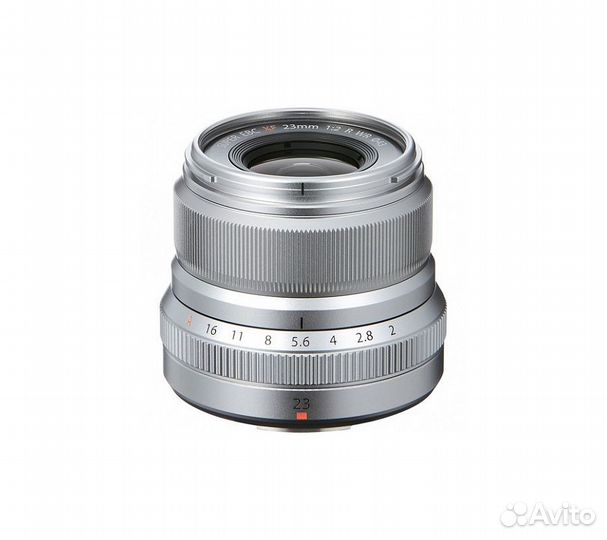 Объектив Fujifilm XF 23mm f/2 R WR серебро