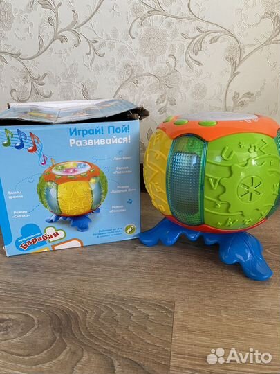 Музыкальный барабан детский
